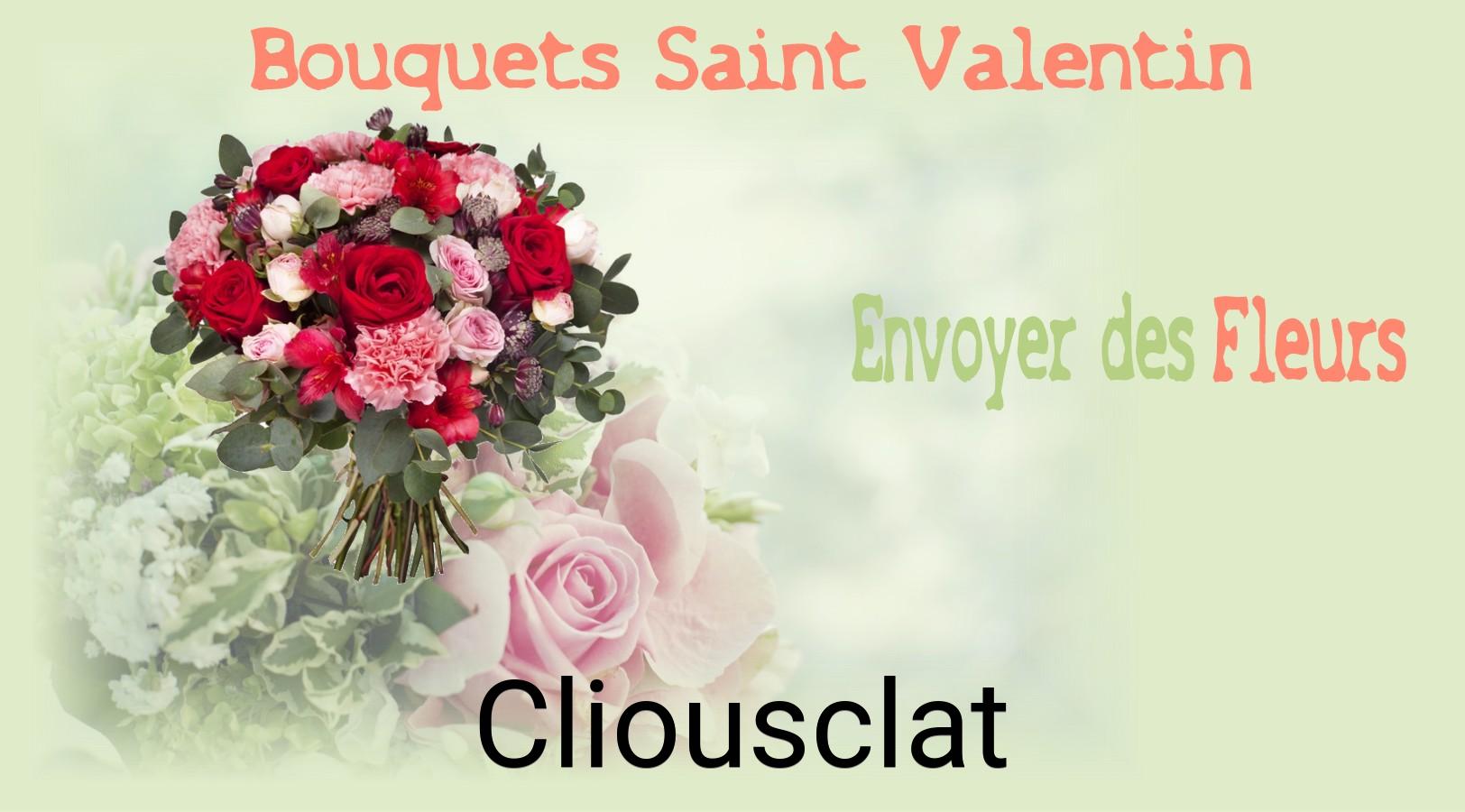 Roses de Saint-Valentin livrées à Cliousclat